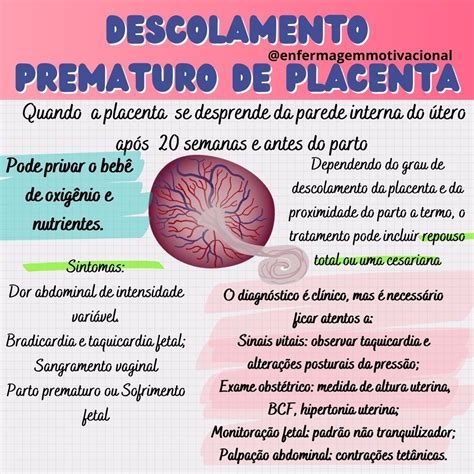 descolamento de placenta - cursos de humanas